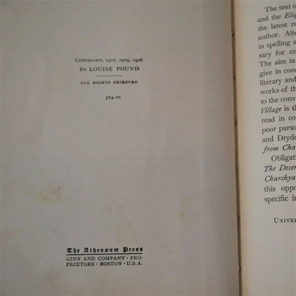 Oliver Goldsmith goldsmith deserted